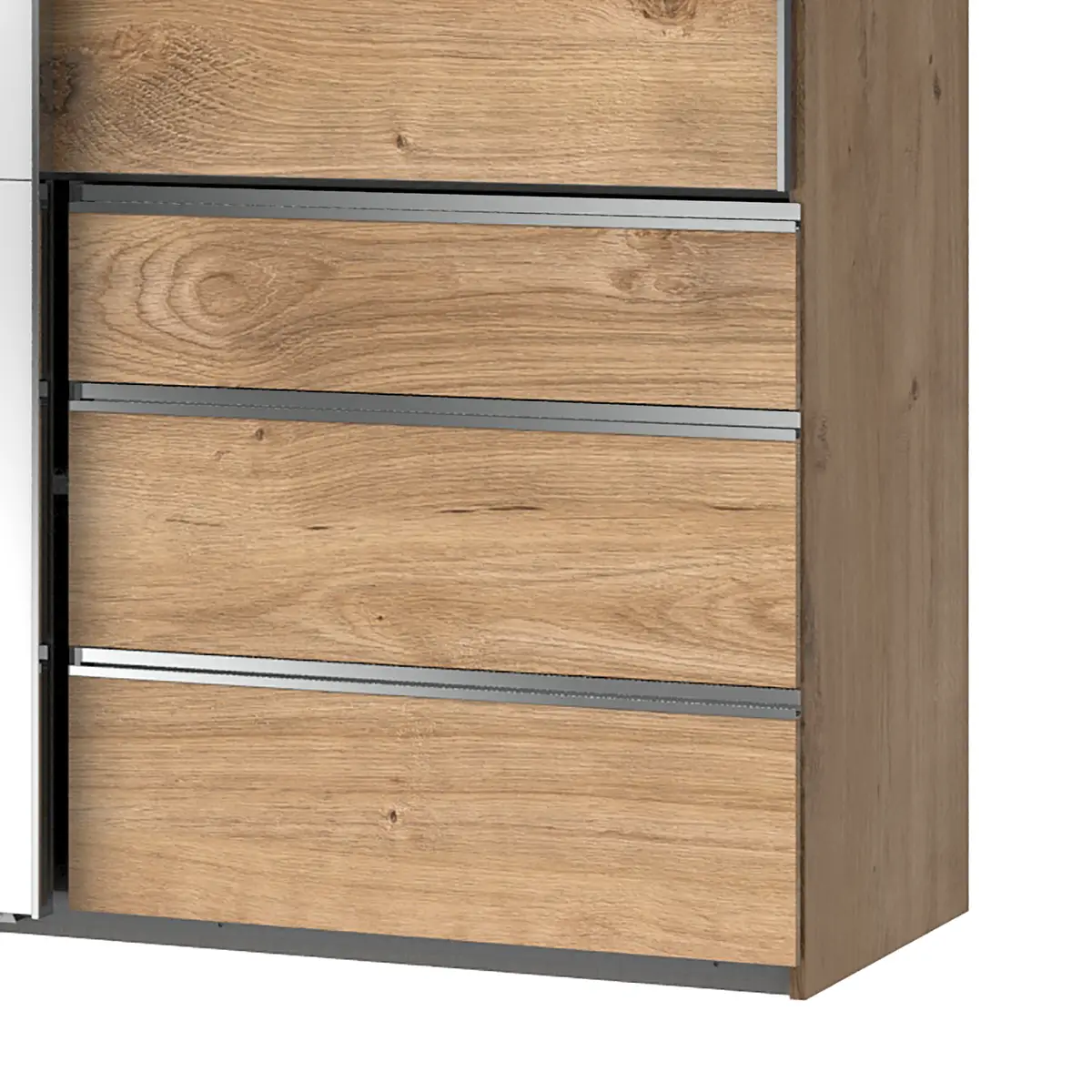 Schwebetürenschrank Level 36 C | Braun