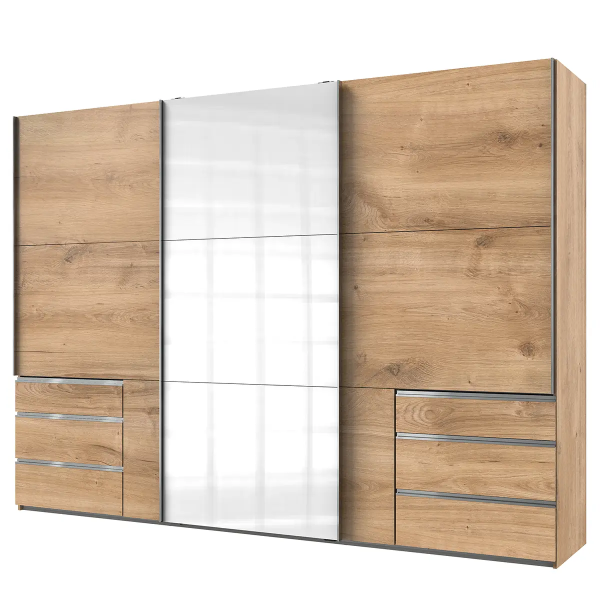 Schwebetürenschrank Level 36 C | Braun