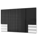 Schwebetürenschrank Level 36 C | Weiß