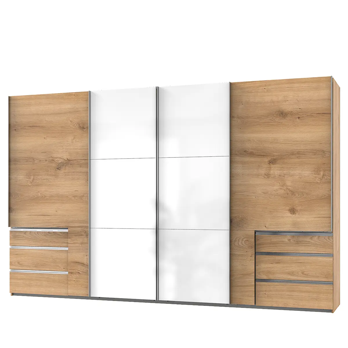 Schwebetürenschrank Level 36 C | Braun