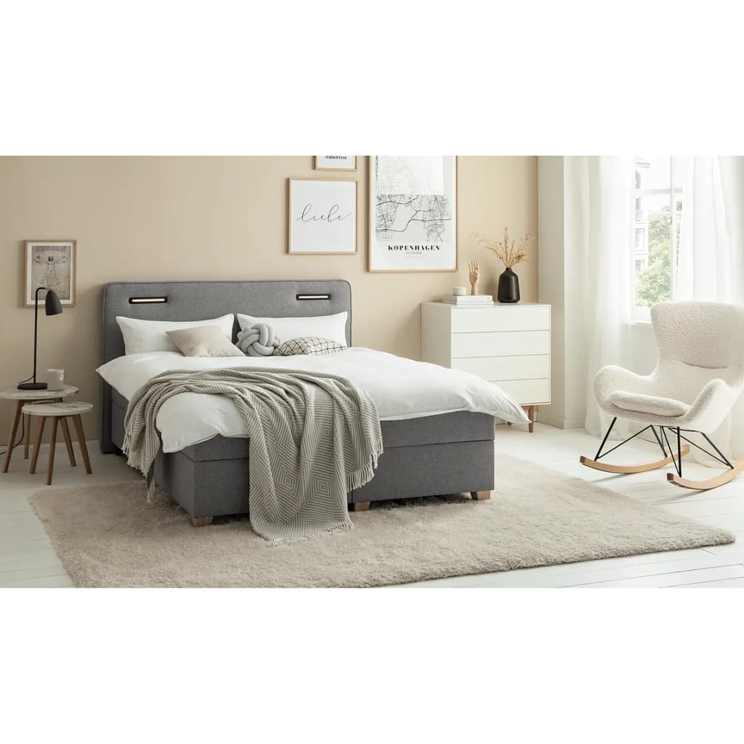 Boxbett WOODMORE | Grau