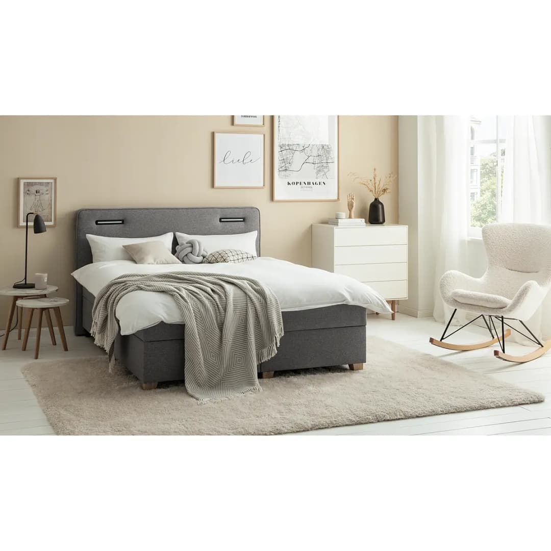 Boxbett WOODMORE | Grau