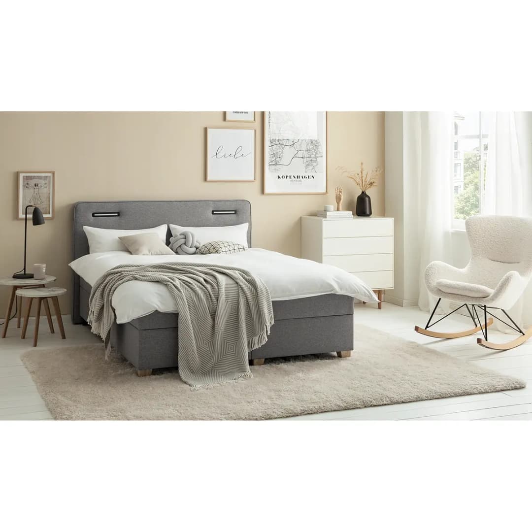 Boxbett WOODMORE | Grau