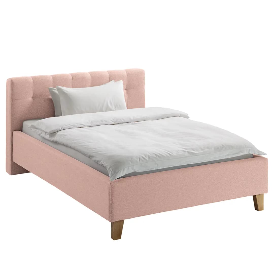 Polsterbett Woodlake I | Rosa