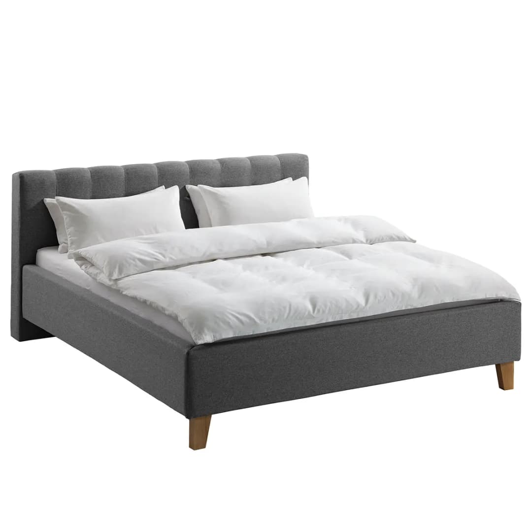 Polsterbett Woodlake I | Beige
