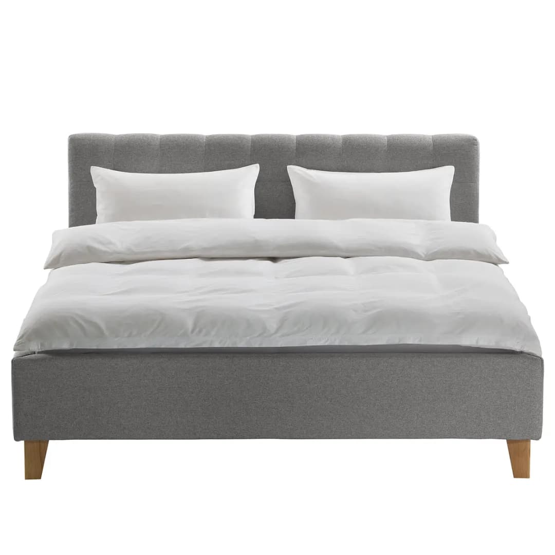 Polsterbett Woodlake I | Grau