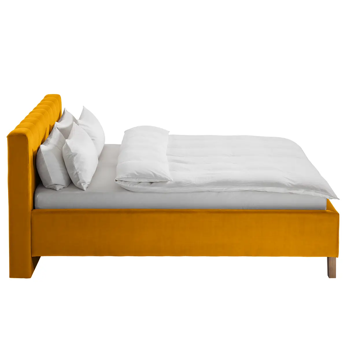 Polsterbett Woodlake II | Gelb