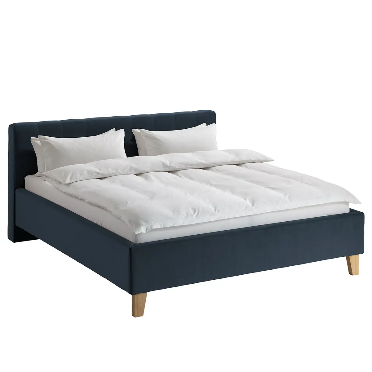 Polsterbett Woodlake II | Blau