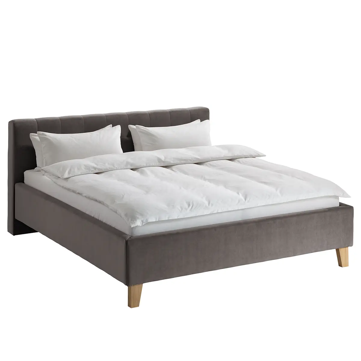 Polsterbett Woodlake II | Braun
