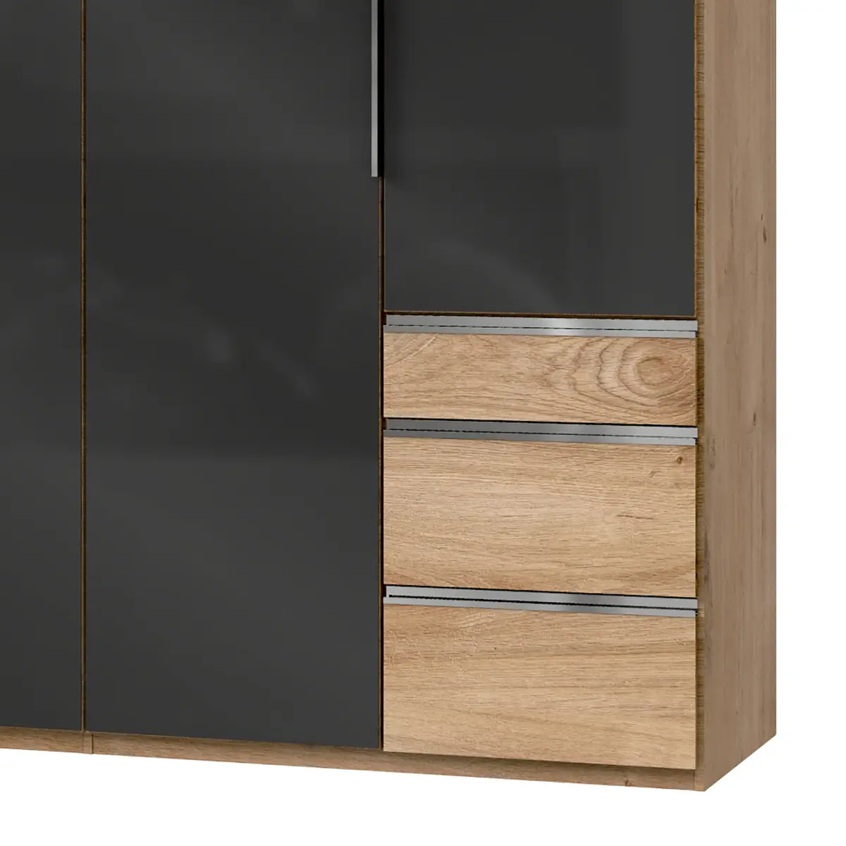 Drehtürenschrank Level 36 C | Holztöne