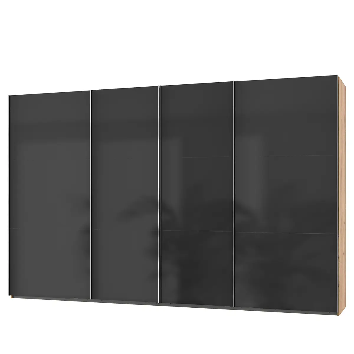 Schwebetürenschrank Level 36 C | Grau