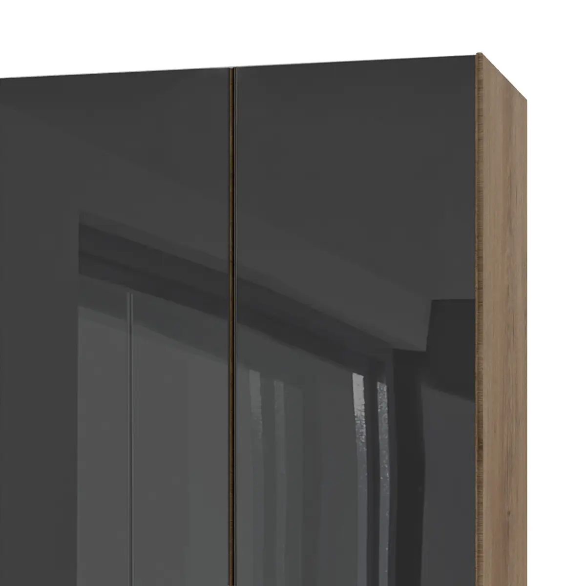 Drehtürenschrank Level 36 C | Braun