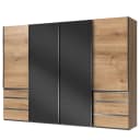 Schwebetürenschrank Level 36 C | Holztöne