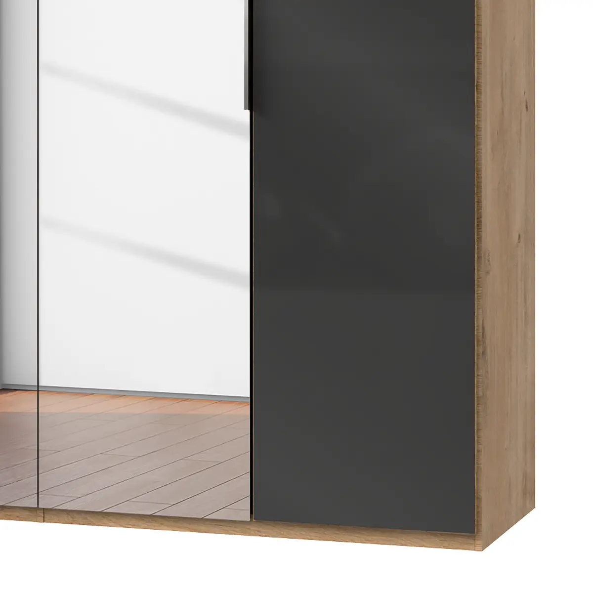 Drehtürenschrank Level 36 C | Holztöne