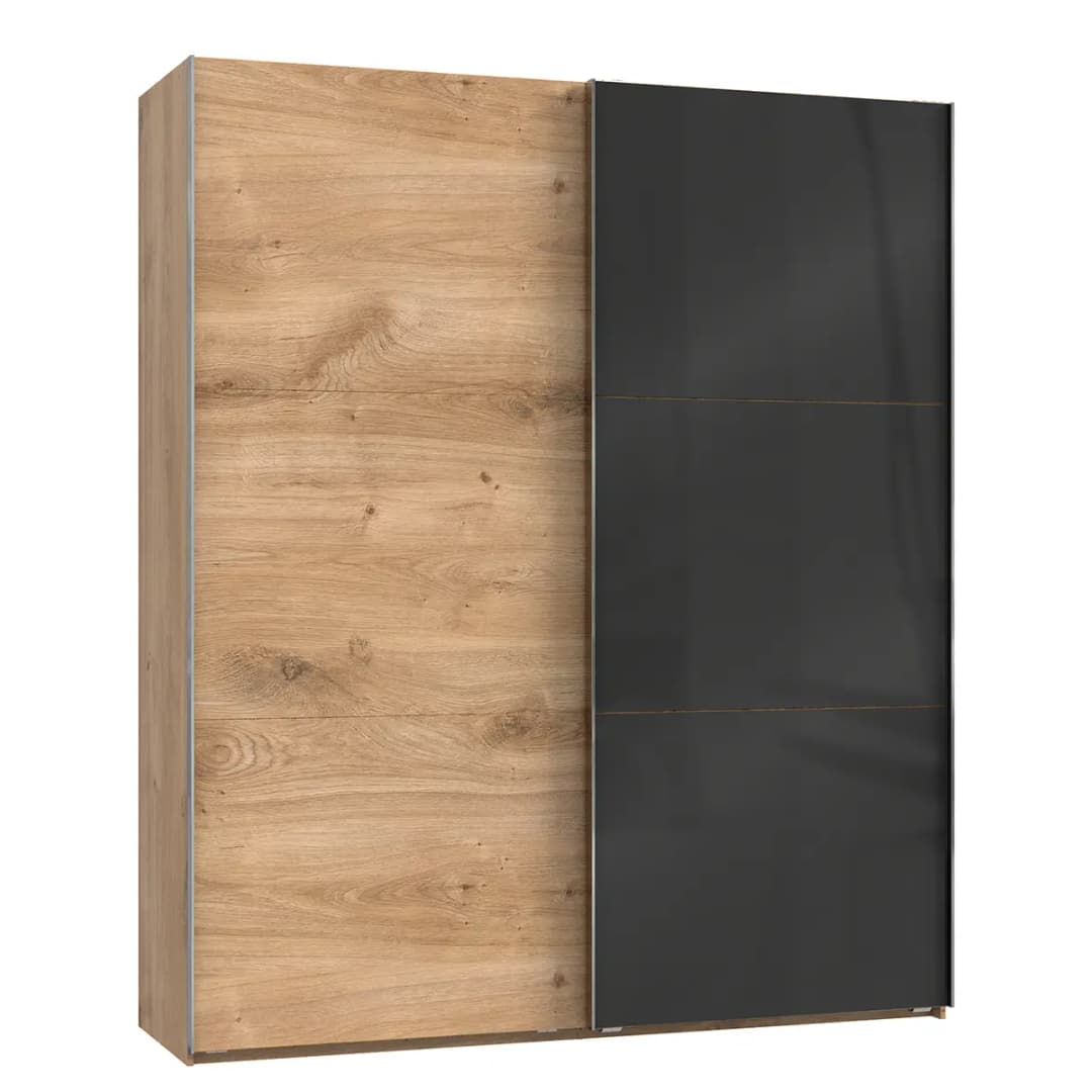 Schwebetürenschrank Level 36 C | Braun