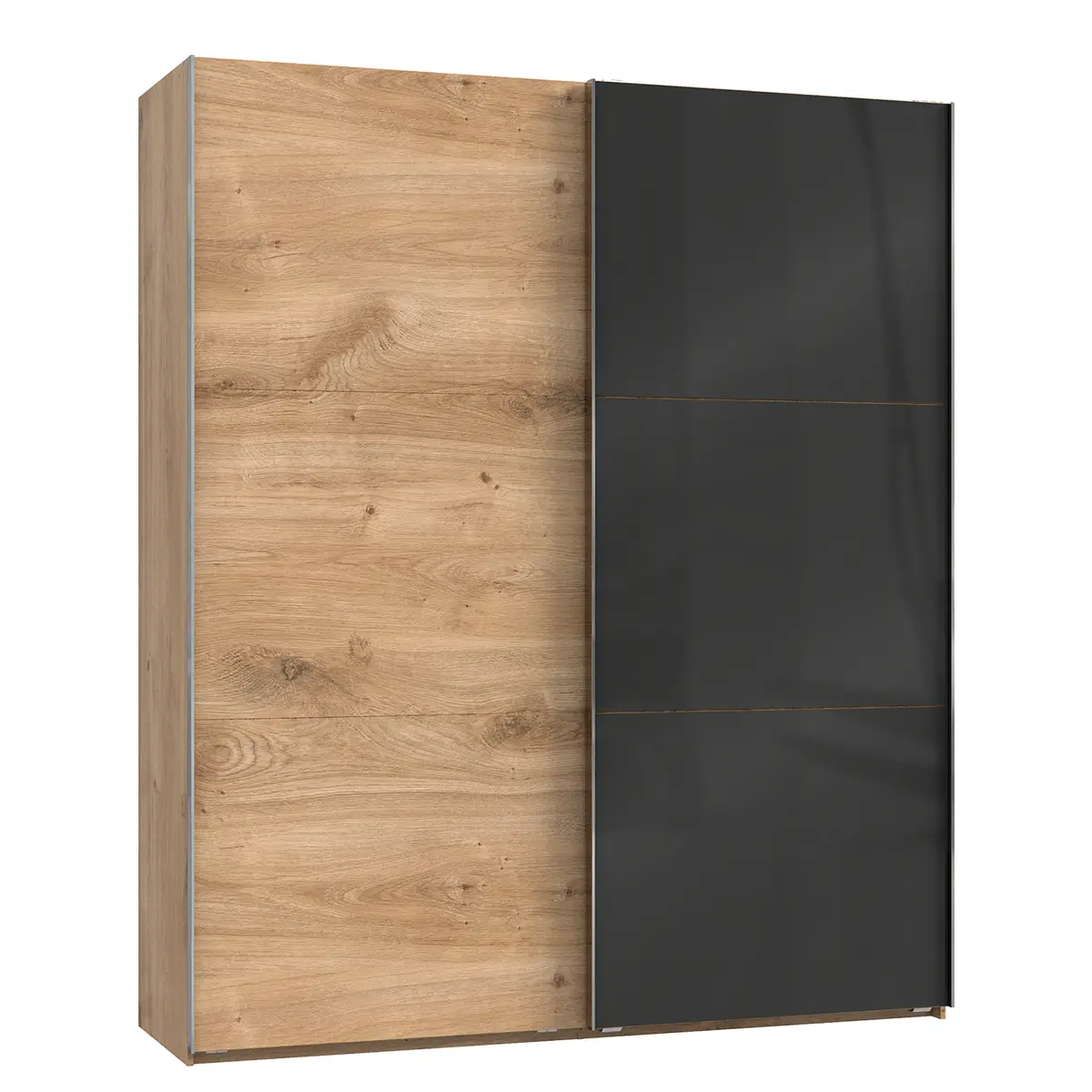 Schwebetürenschrank Level 36 C | Braun