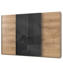 Schwebetürenschrank Level 36 C | Holztöne