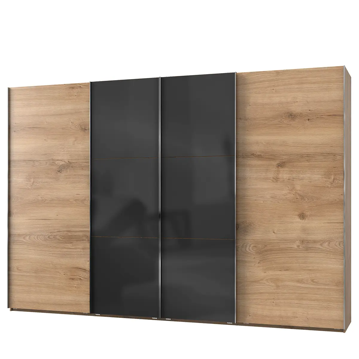 Schwebetürenschrank Level 36 C | Holztöne