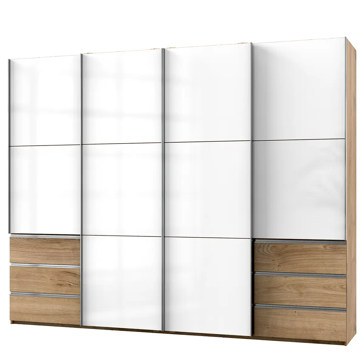 Schwebetürenschrank Level 36 C | Braun