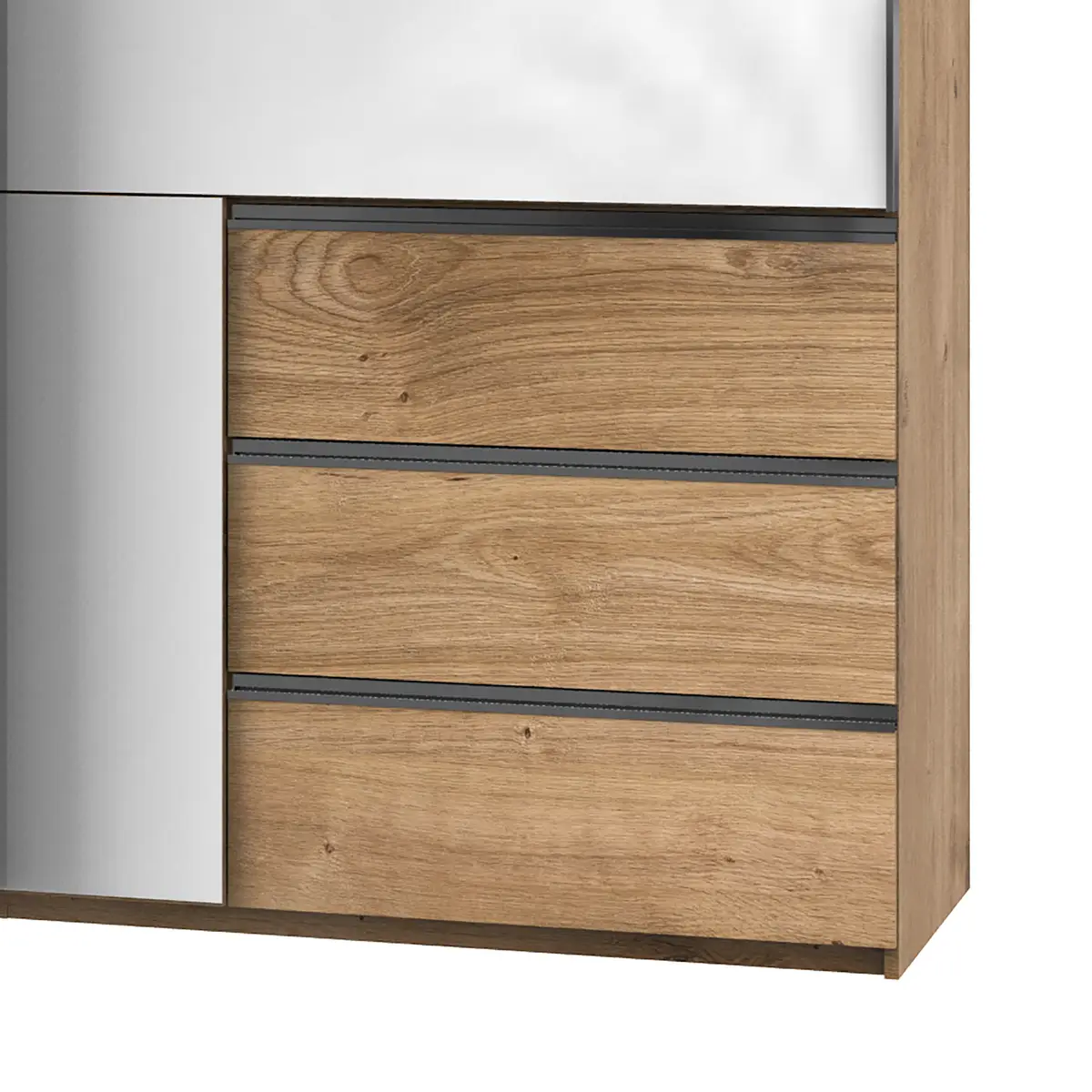 Schwebetürenschrank Level 36 C | Mehrfarbig