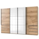 Schwebetürenschrank Level 36 C | Braun
