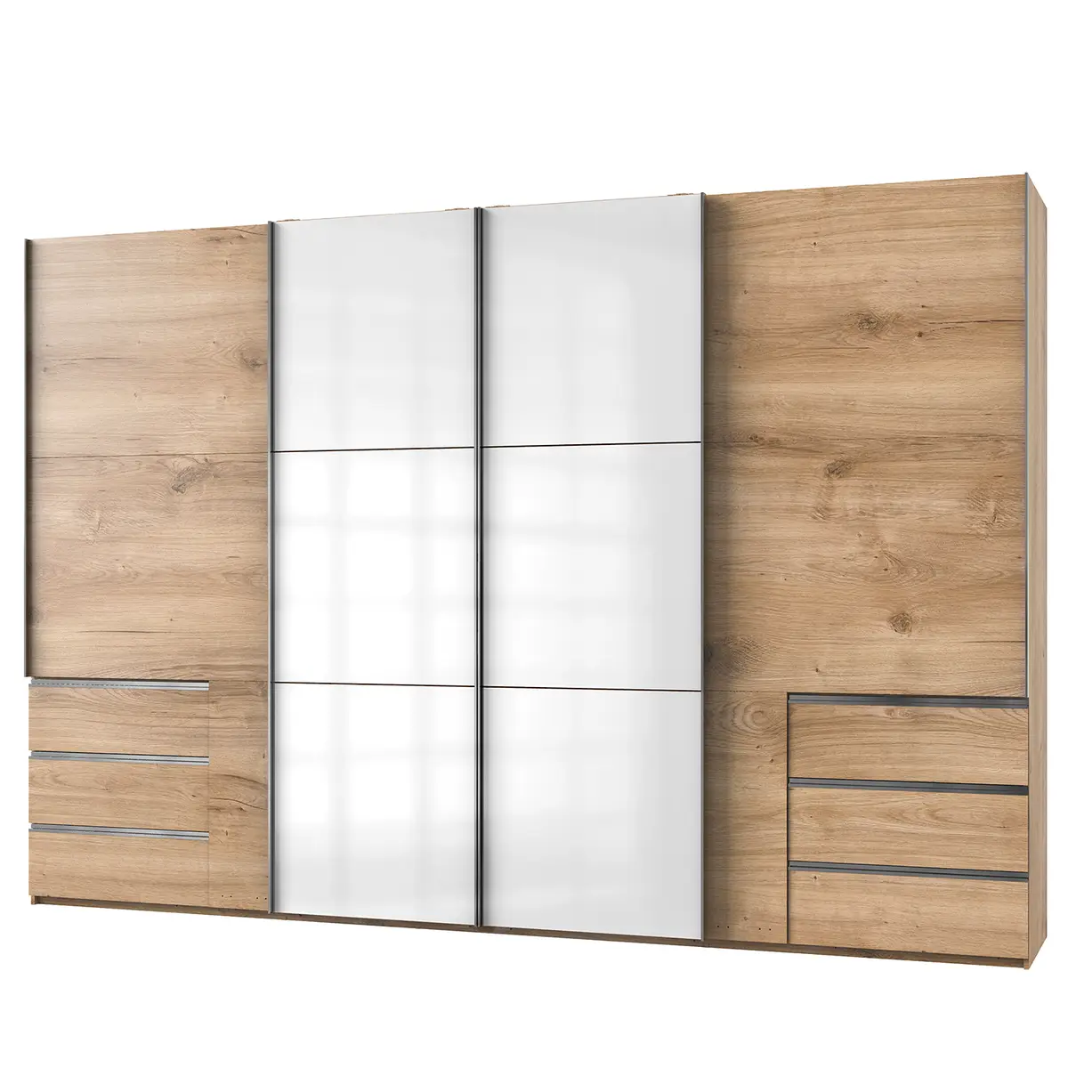 Schwebetürenschrank Level 36 C | Braun