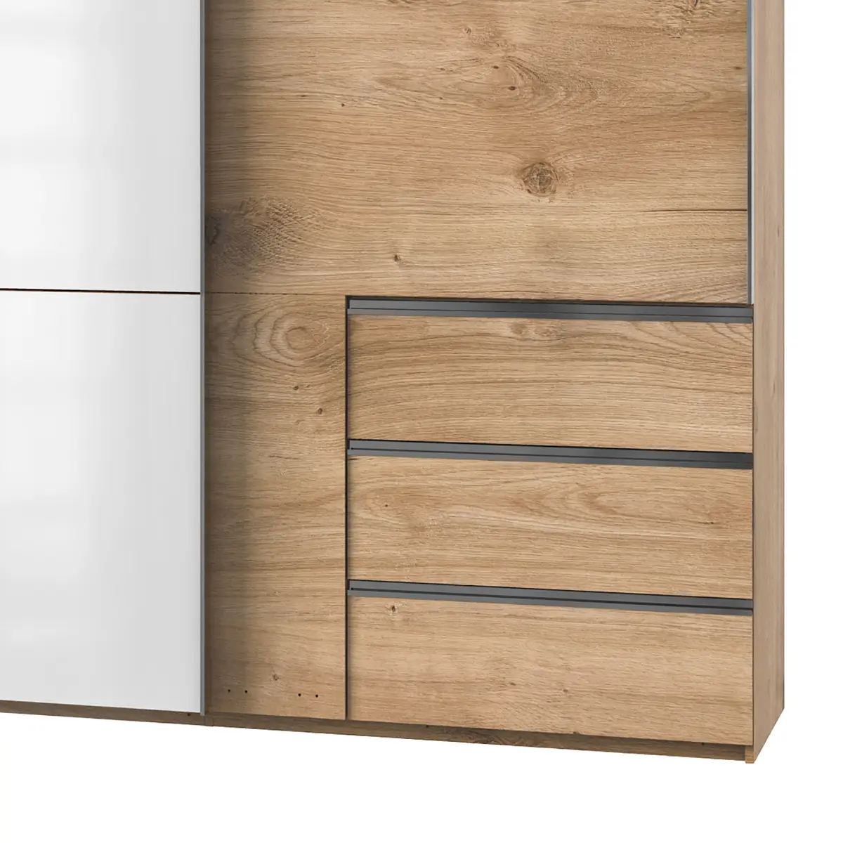 Schwebetürenschrank Level 36 C | Braun