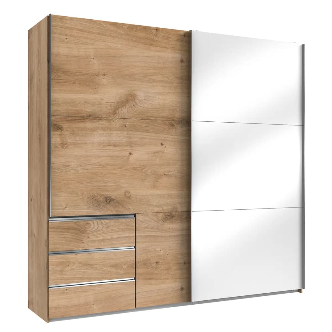 Schwebetürenschrank Level 36 C | Mehrfarbig