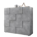 Highboard Dama I | Grau