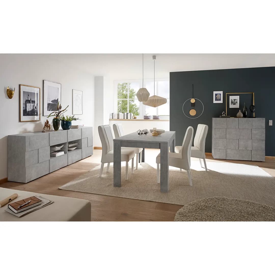 Highboard Dama I | Grau