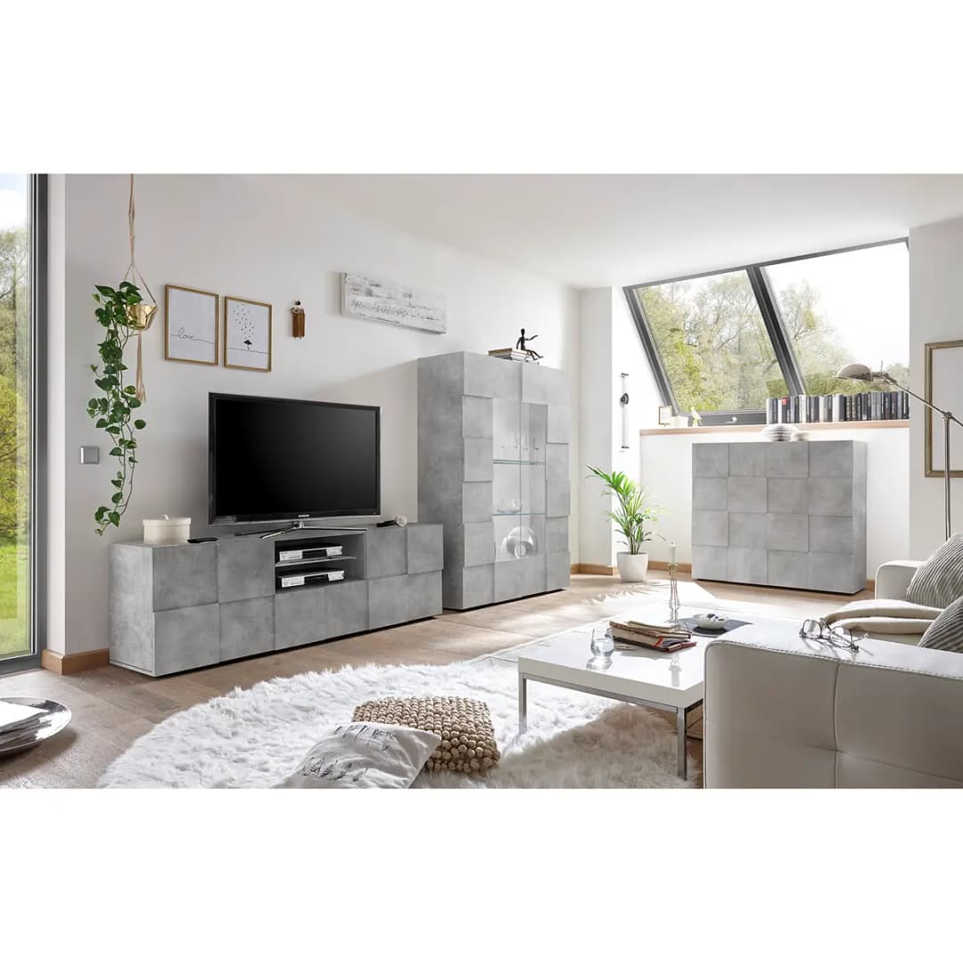 Highboard Dama I | Grau