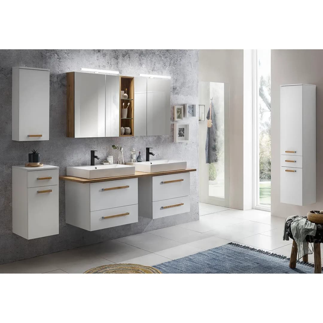 Hängeschrank Duo | Weiß