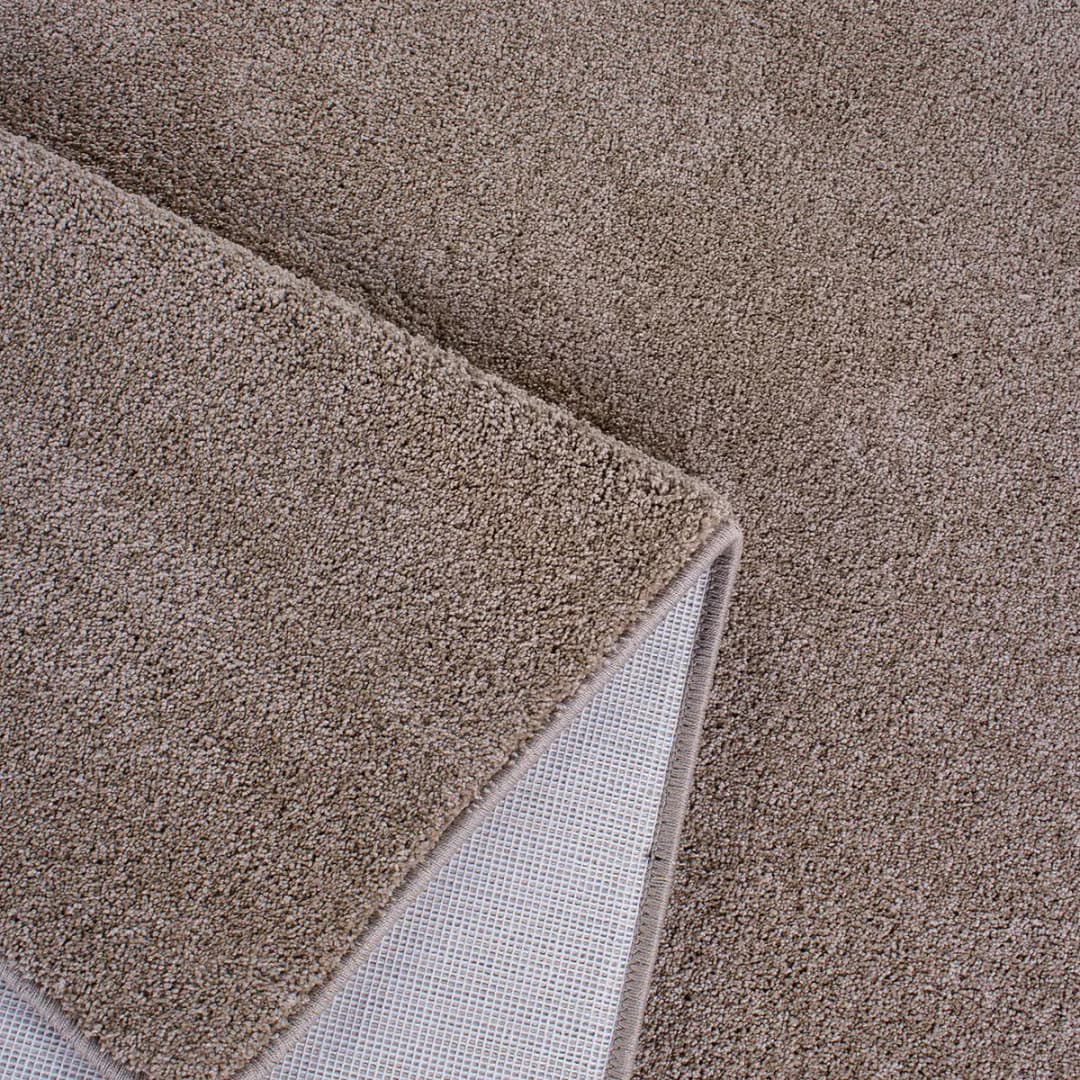 Hochflorteppich Fondi 67 x 140cm Grau/Taupe | Grau