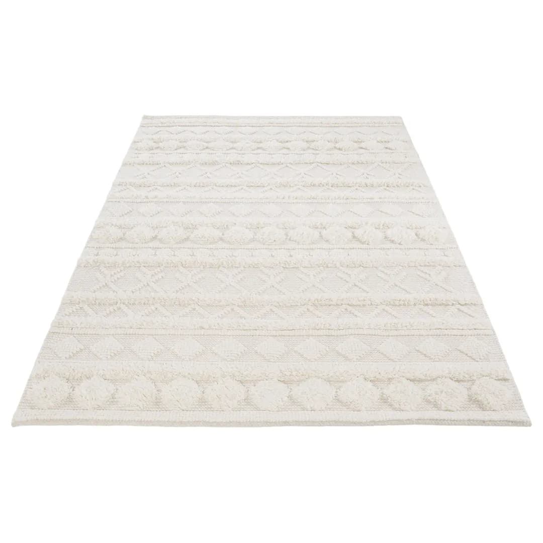 Wollteppich Hägga | Beige