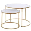 Couchtisch Sol II 2er-Set | Gold