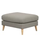 Polsterhocker Kustavi | Beige