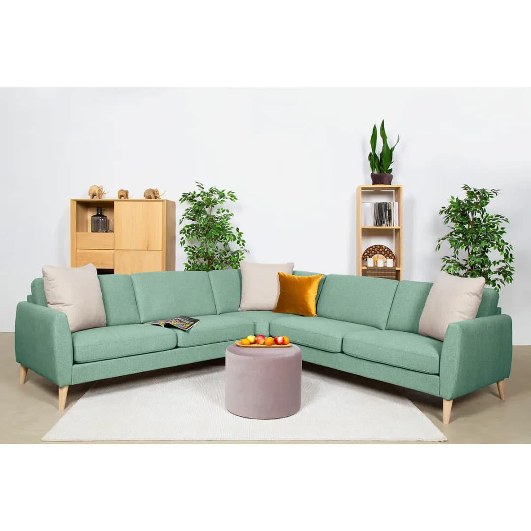 Ecksofa Kustavi | Grün