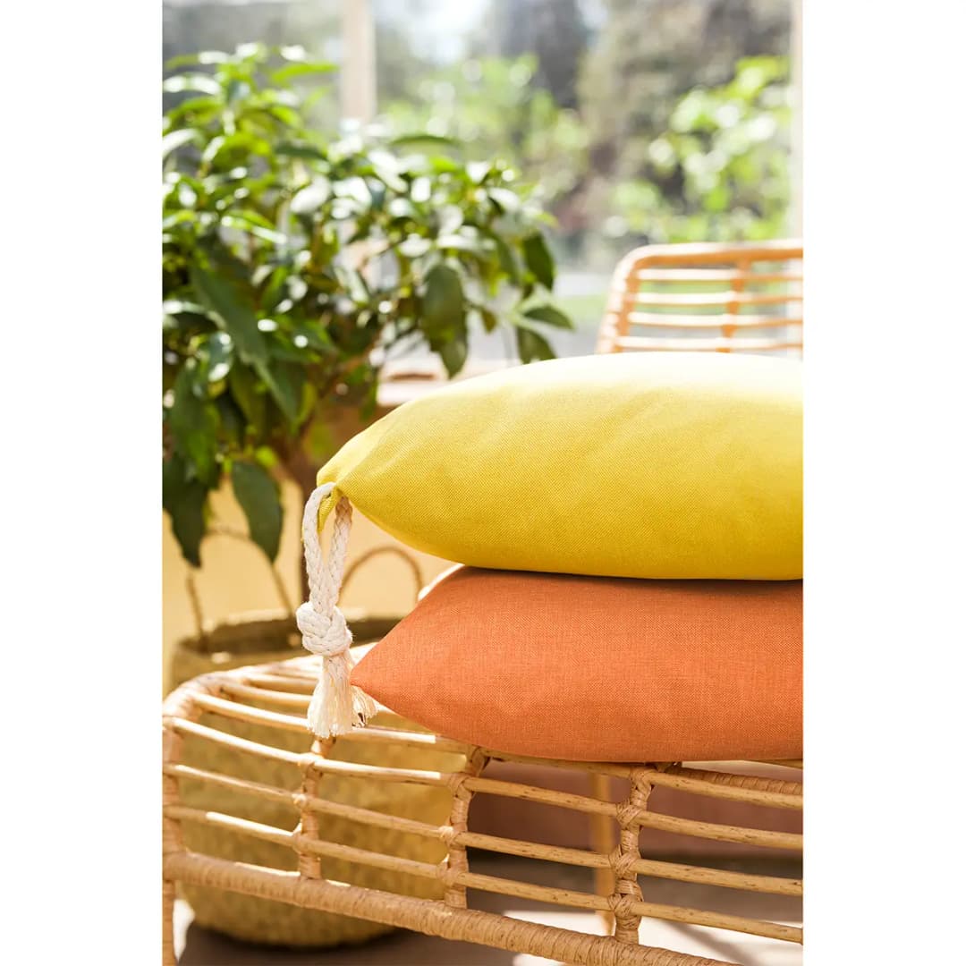 Kissenhülle Capri Orange/Orange 50 x 30cm | Orange