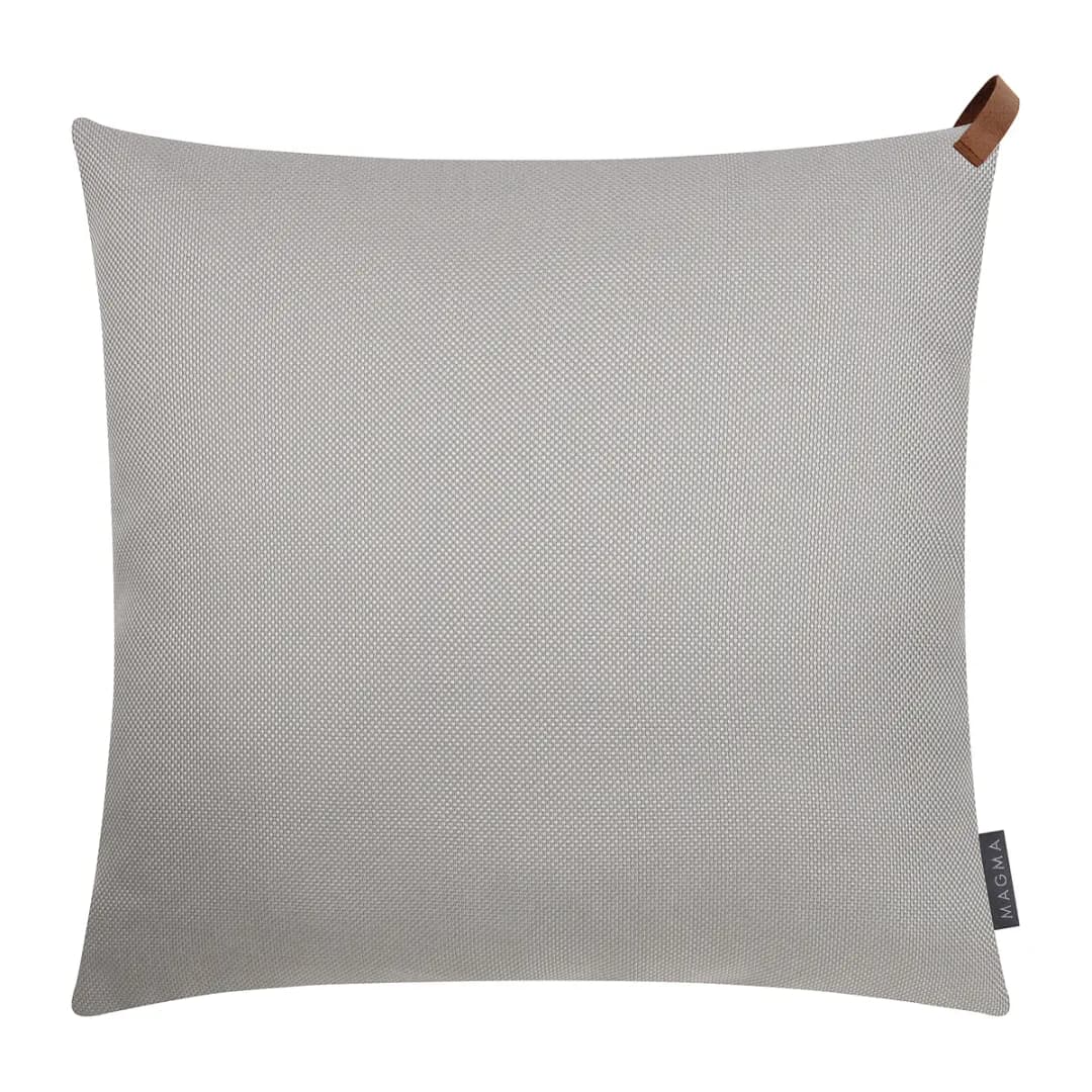 Kissenhülle Korfu Grau/Grau 50 x 50cm | Grau