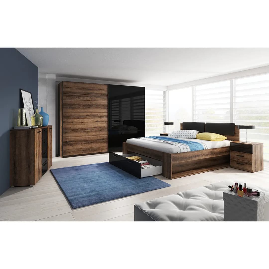 Bettgestell Scotter | Braun