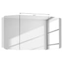 Spiegelschrank Cassca 120cm | Weiß
