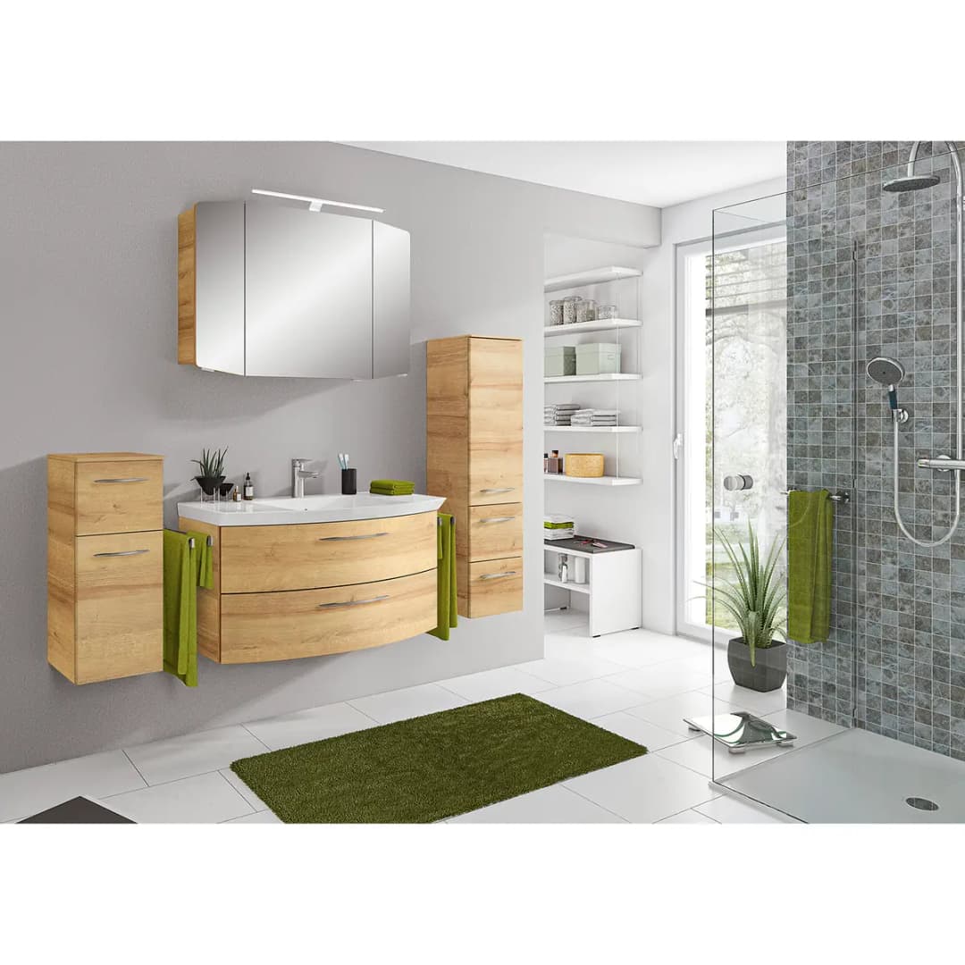 Badezimmerset Cassca IV 4-teilig | Braun