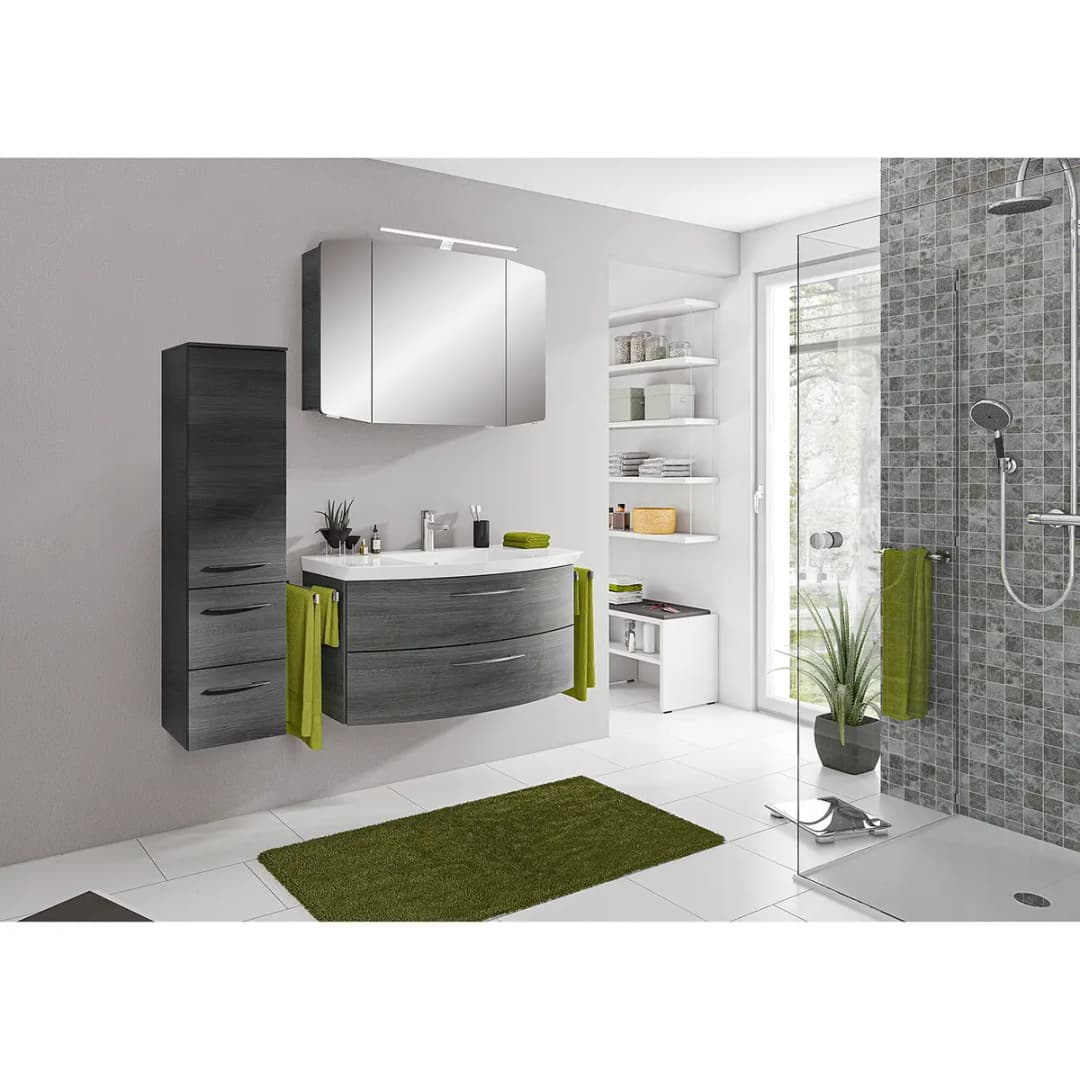 Badezimmerset Cassca III | Grau
