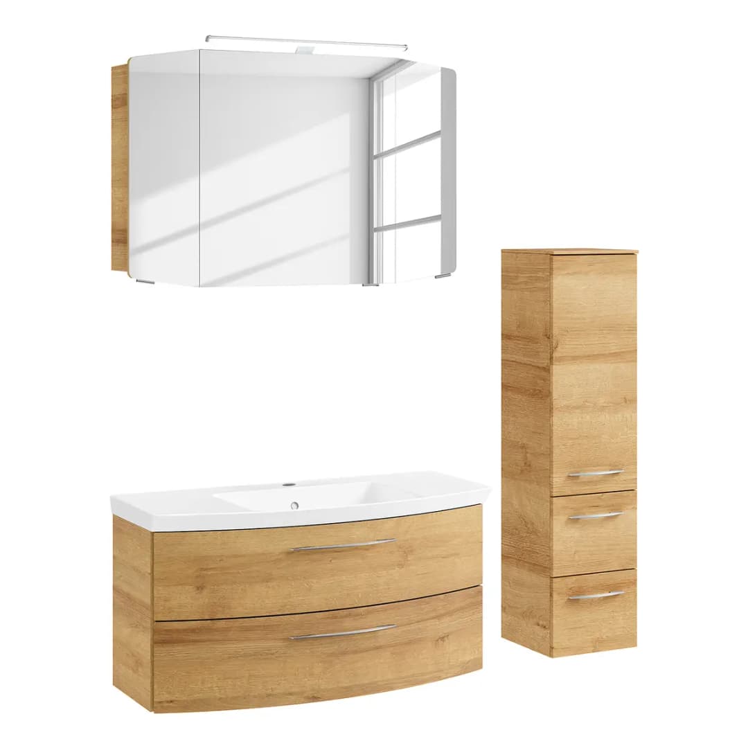 Badezimmerset Cassca III | Braun