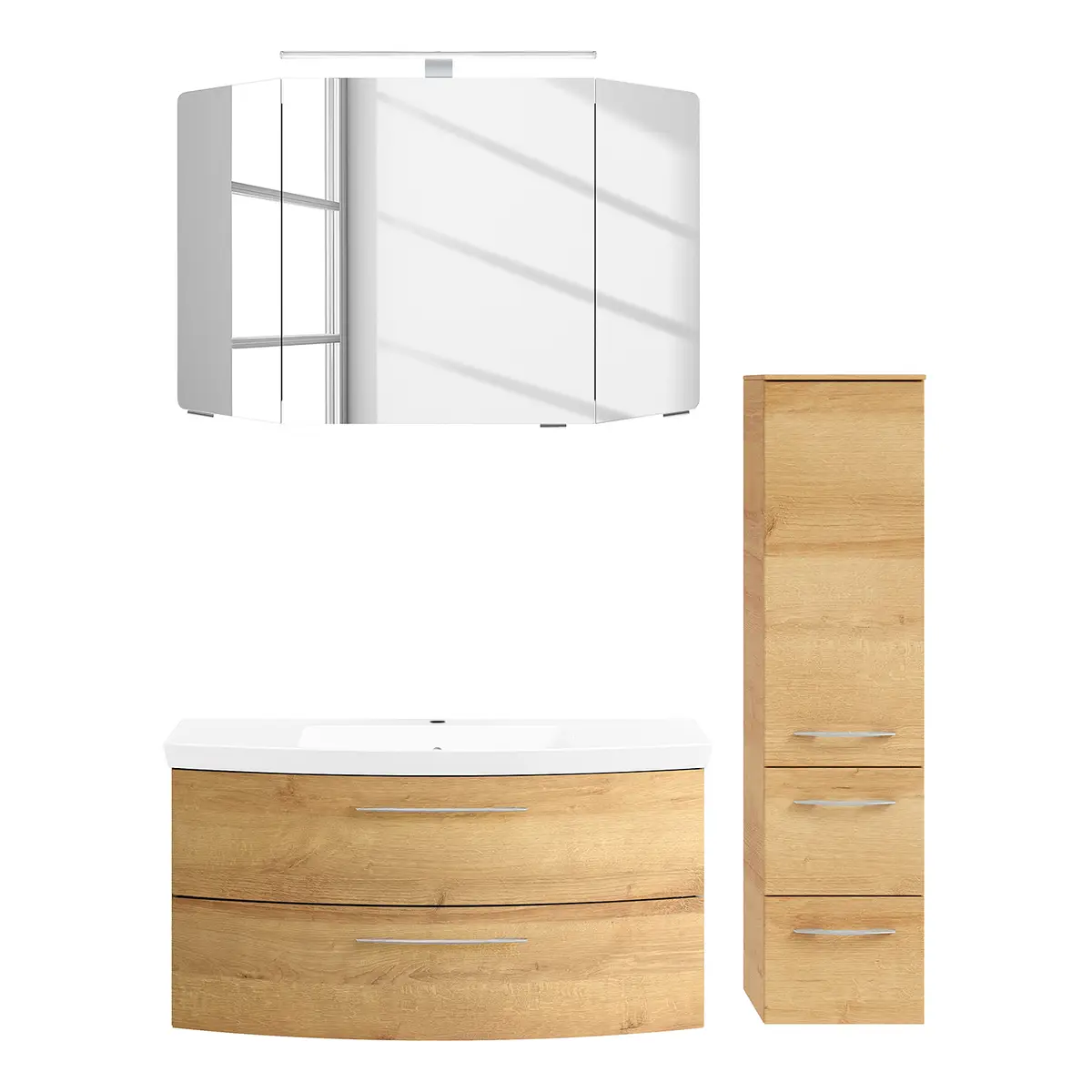 Badezimmerset Cassca III | Braun