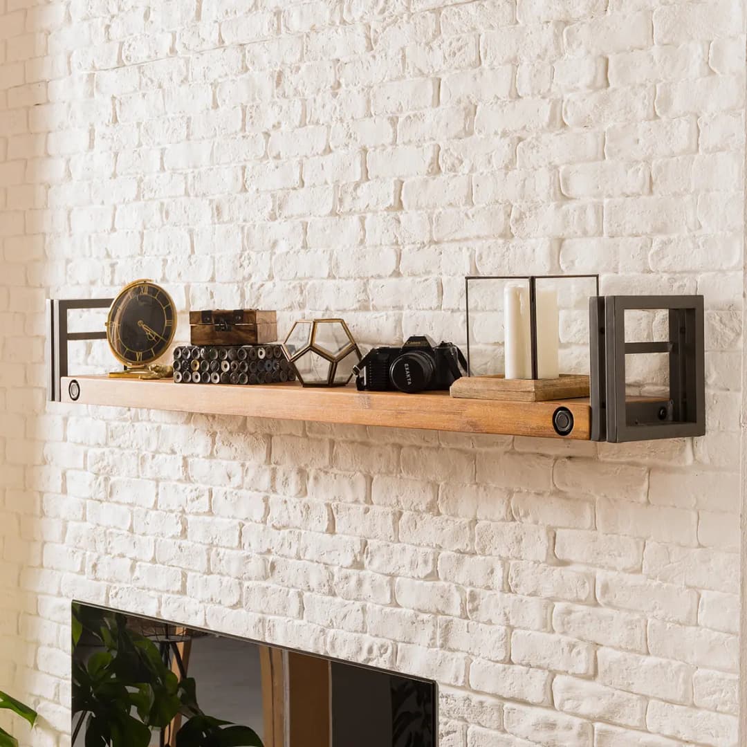 Wandboard 2er-Set | Braun