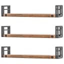 Wandboard 3er-Set | Braun
