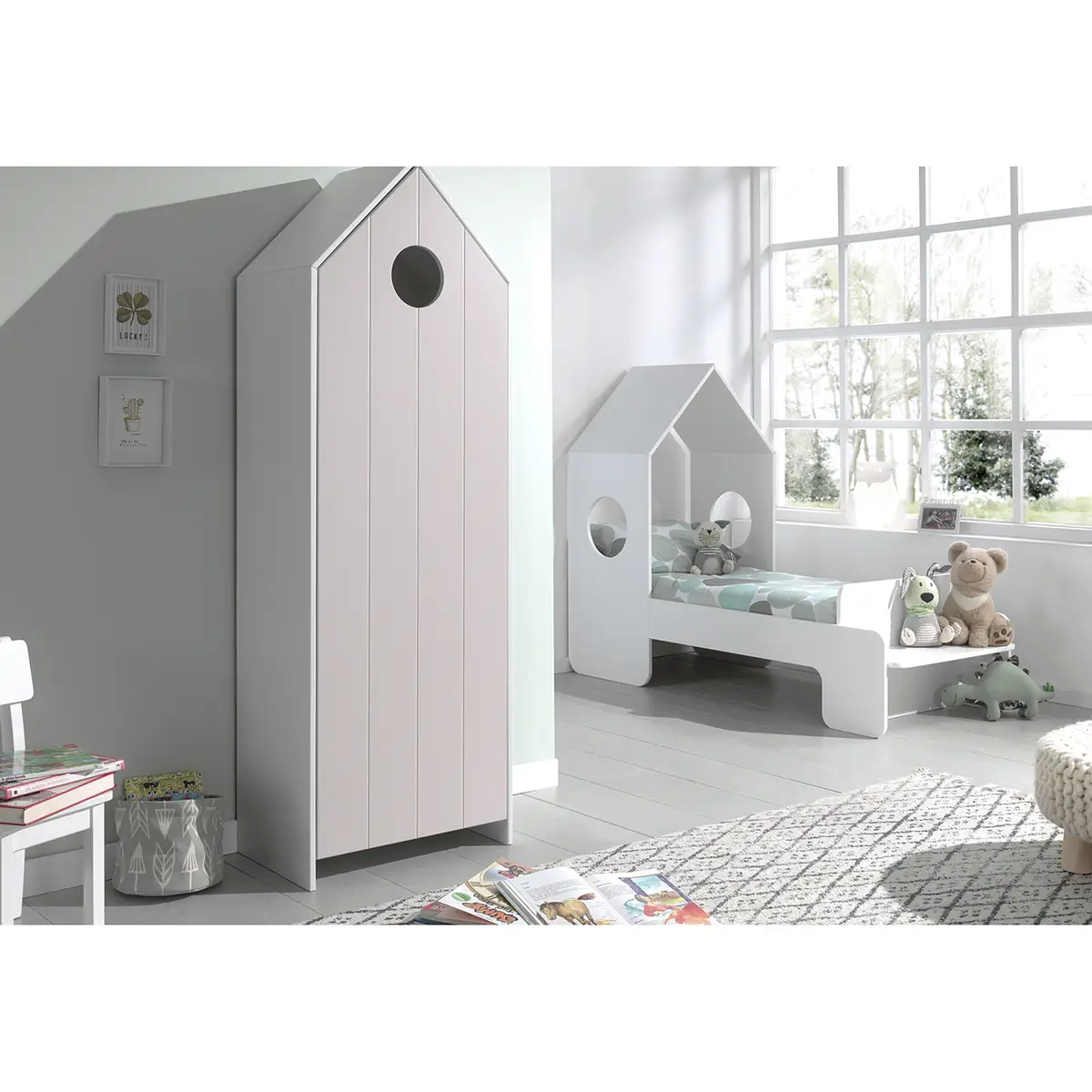 Drehtürenschrank Casami | Mehrfarbig