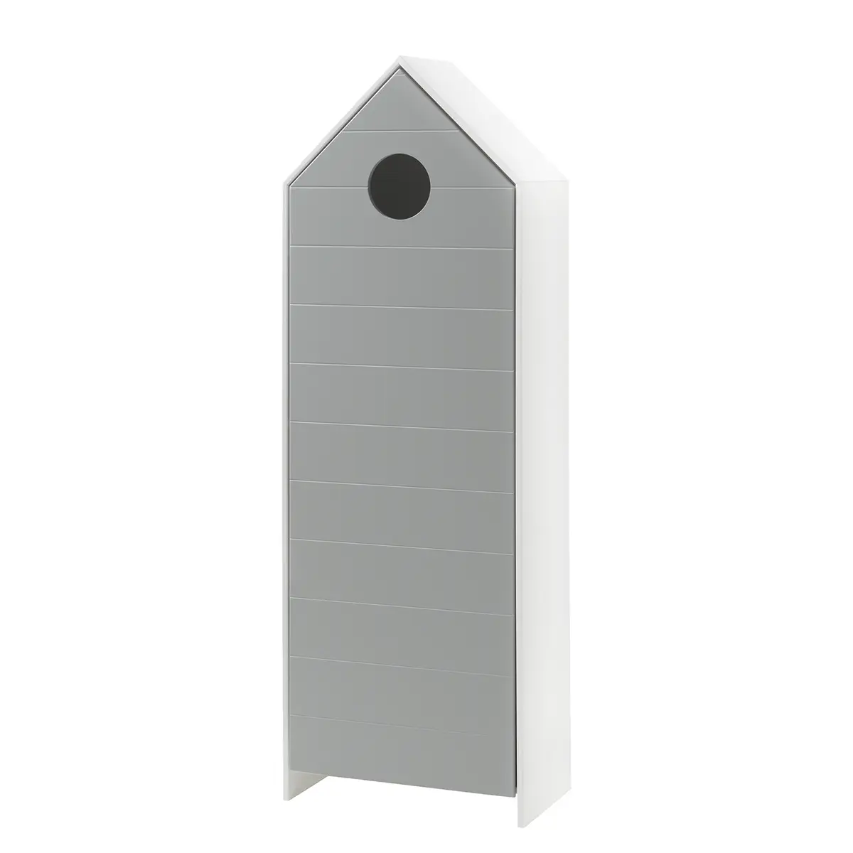 Drehtürenschrank | Grau
