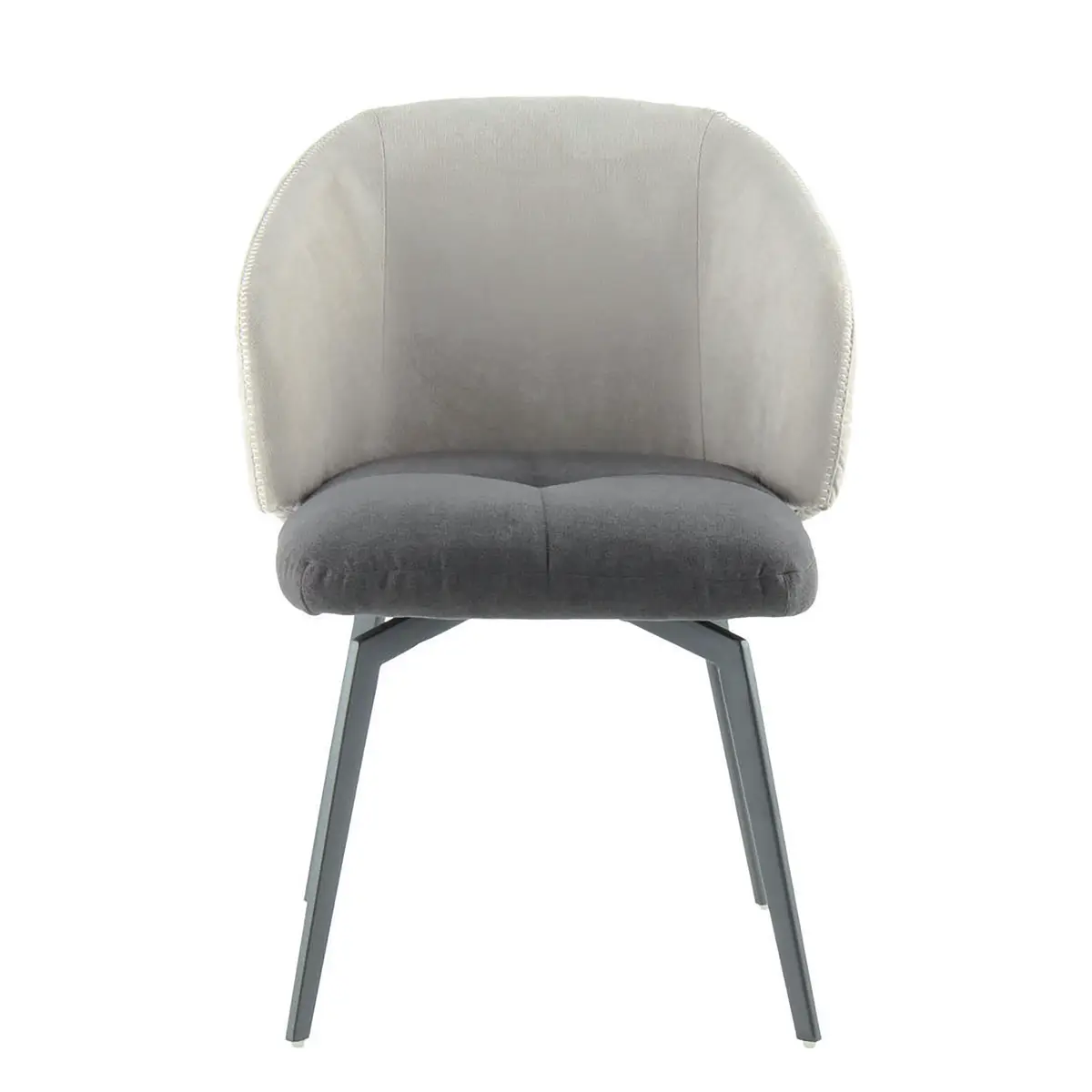 Polsterstuhl Carol II | Grau